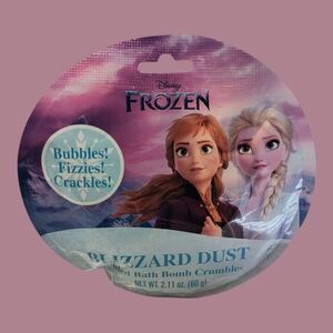 Disney Frozen Blizzard Dust Bath Bomb Crumbles NWOT.
